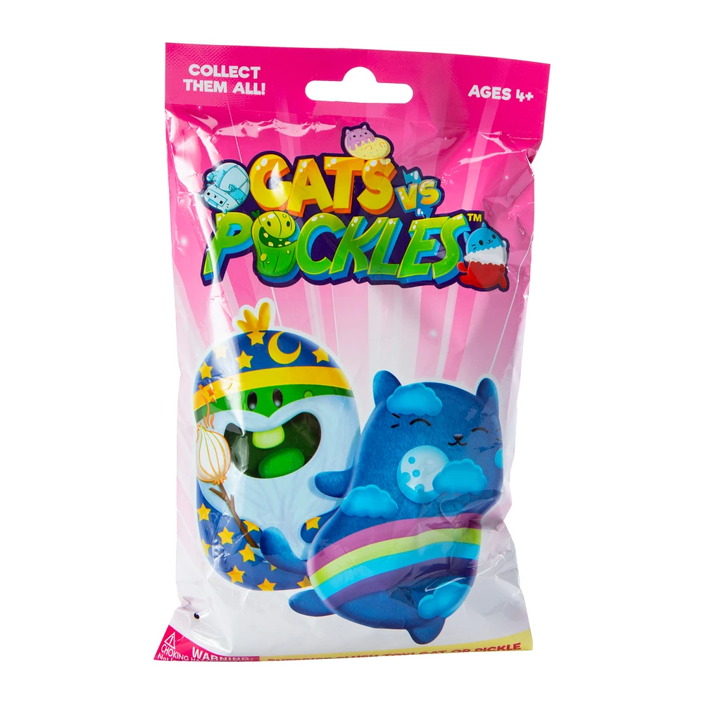 cats vs. pickles fuschia wave blind bag