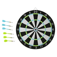 2-Sided Dartboard Game 16in