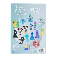 Disney 100 eraser set 15-count