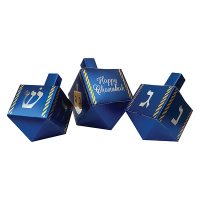 Foil Dreidel Centerpieces 3-Count