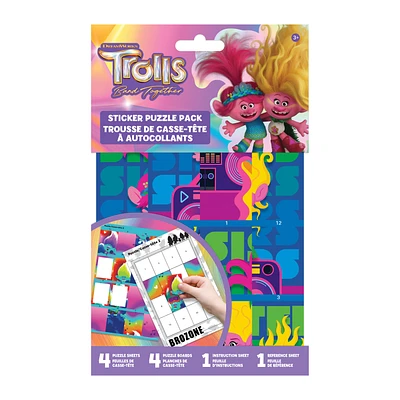Dreamworks® Trolls™ Sticker Puzzle Pack 4-Count