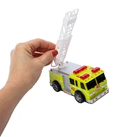 Fire Truck Friction Vehicle