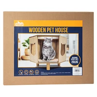 Wooden Cat House