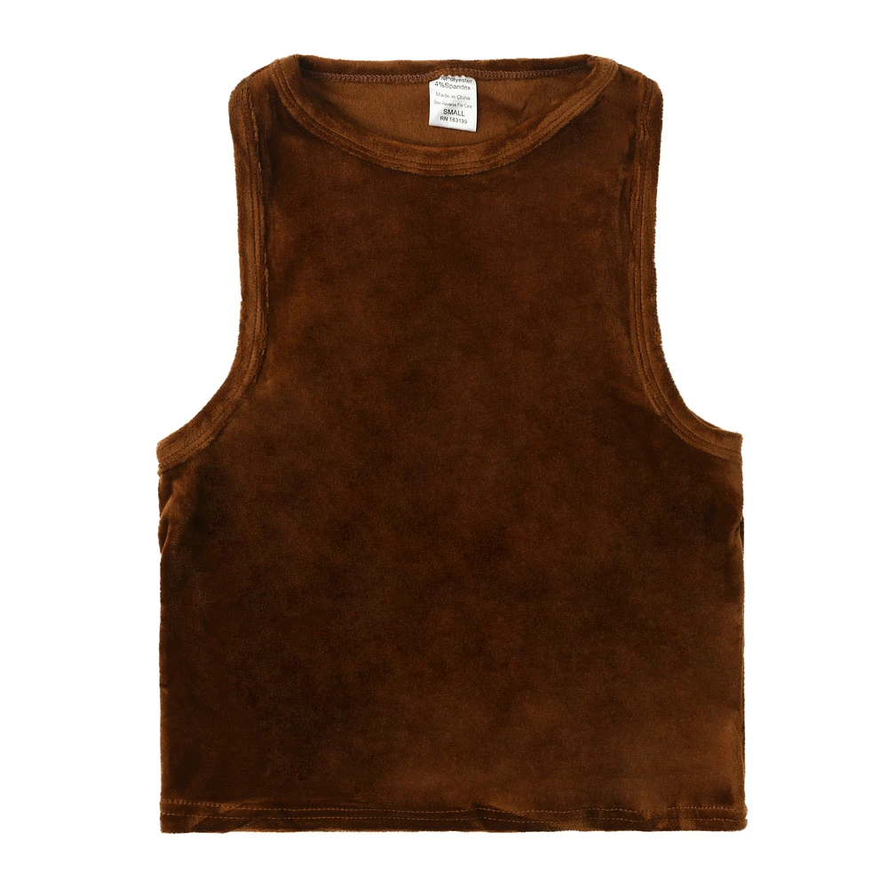 Velour Tank Top