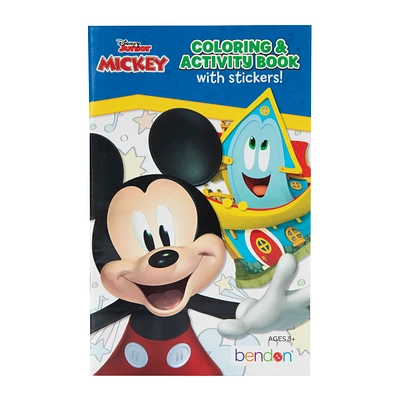 Mickey Coloring & Activity Book With Stickers