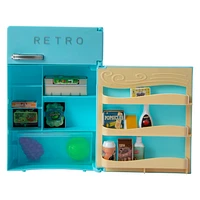 Teeny Tinies Retro Refrigerator 16-Piece Set