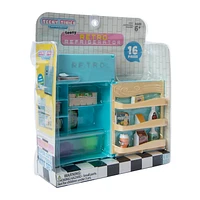 Teeny Tinies Retro Refrigerator 16-Piece Set