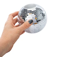 Disco Ball Pen Holder 4.33in x 3.74in