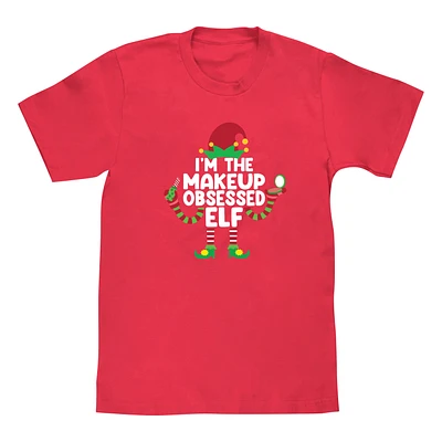 Makeup Elf Family Christmas Graphic Tee