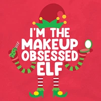 Makeup Elf Family Christmas Graphic Tee