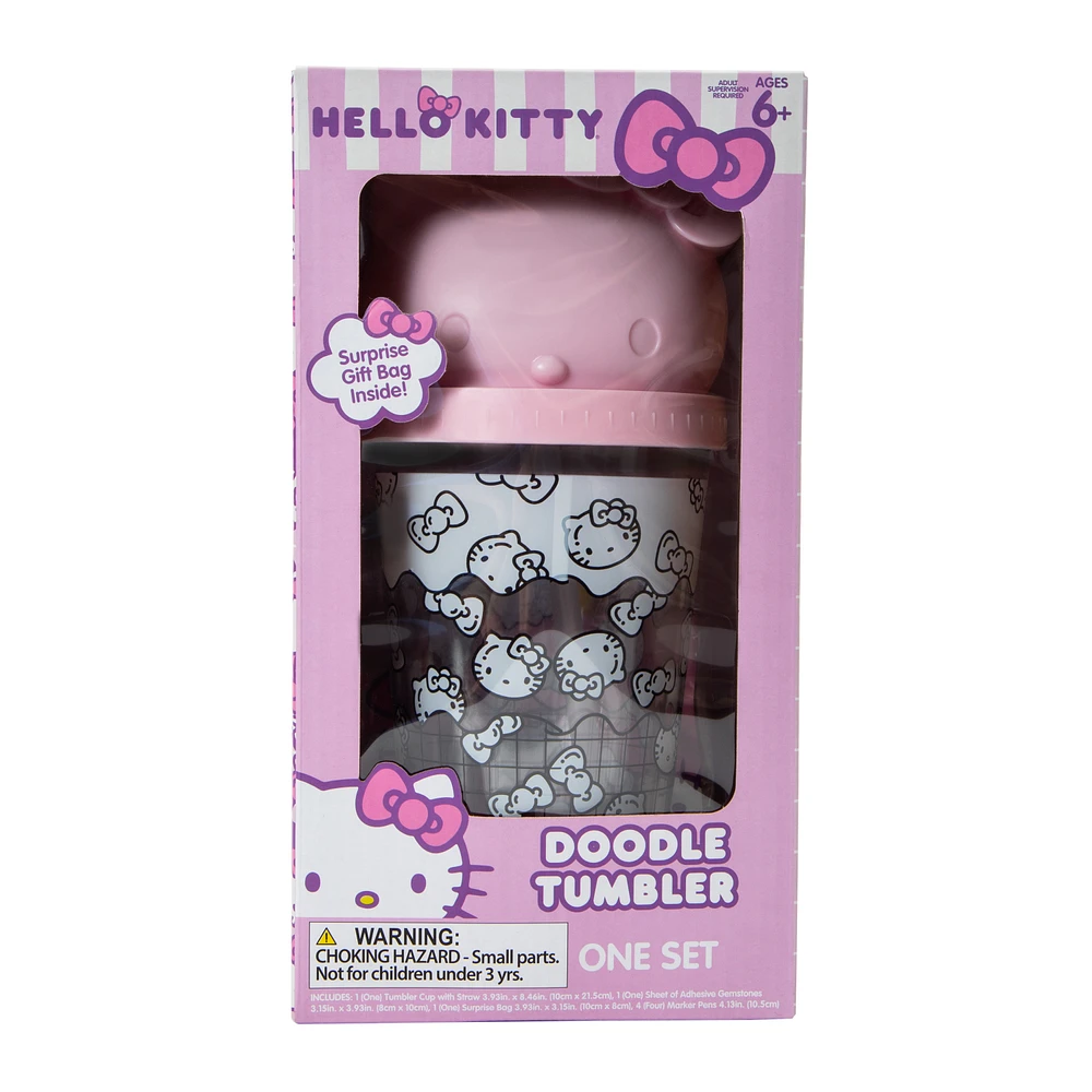 Hello Kitty® Doodle Tumbler Set