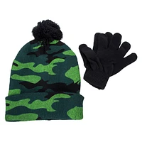 kid's winter hat & glove set