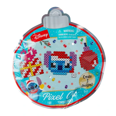Stitch Melty Beads Pixel Art Ornament Kit