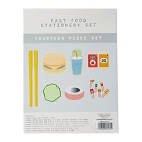 Food Stationery 14-Piece Set