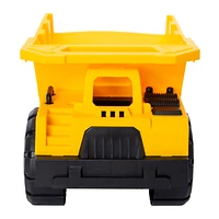 construction zone toy dump truck