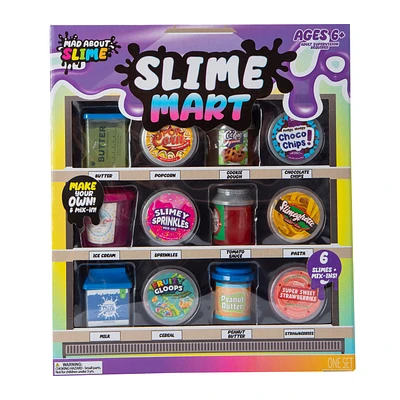 Mad About Slime 12-Piece Mart Set