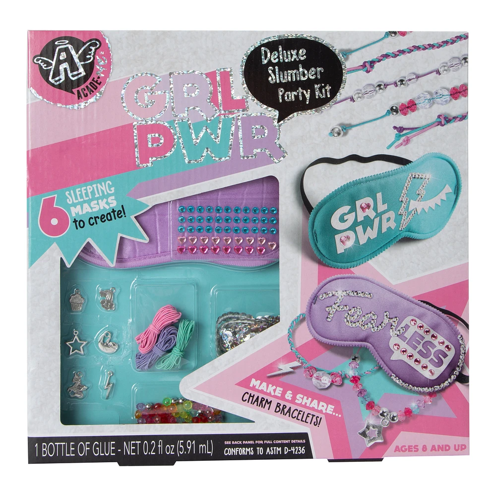 Girl Power Deluxe Slumber Party Kit