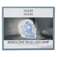 Iridescent Skull LED Lamp