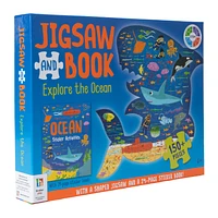 150-Piece Jigsaw Puzzle & Sticker Book Set