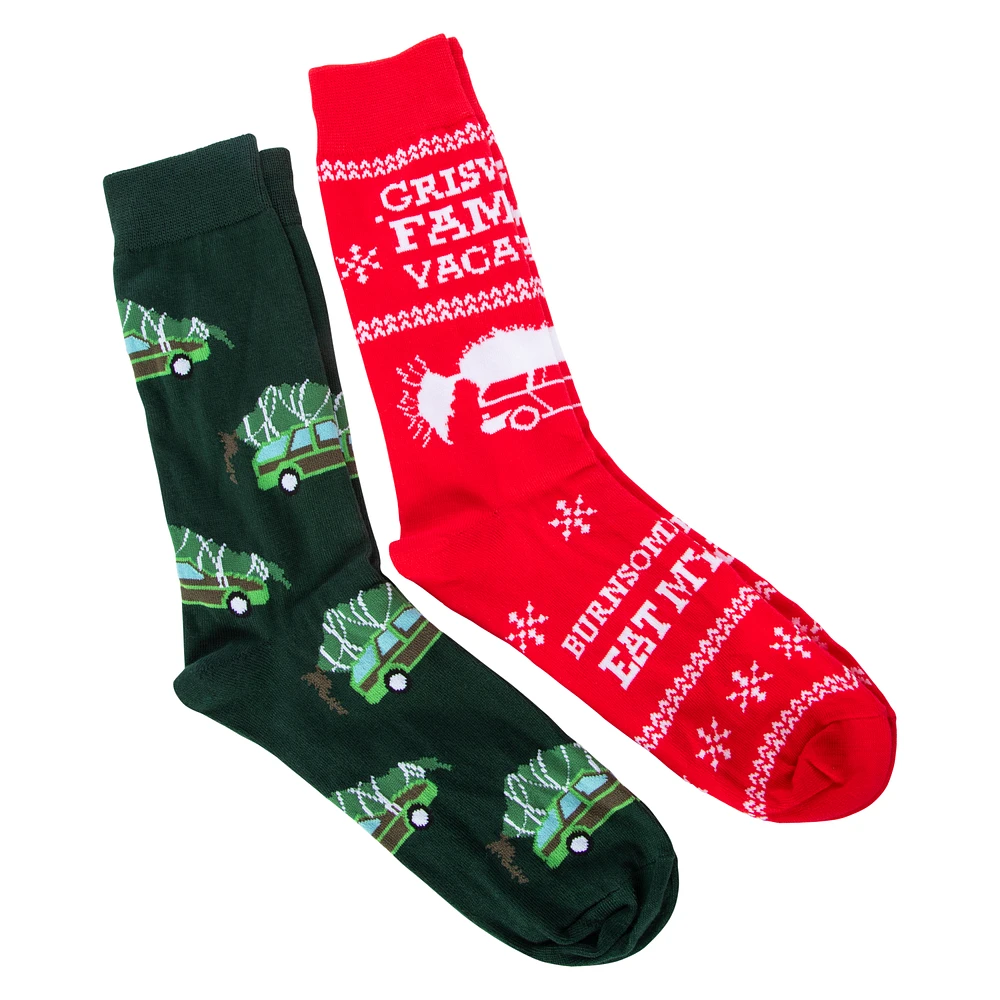 national lampoon's christmas vacation™ socks 2-pack