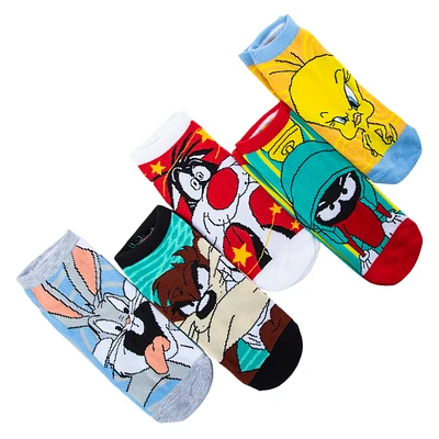 Looney Tunes™ Ladies Low-Cut Socks 5-Pack