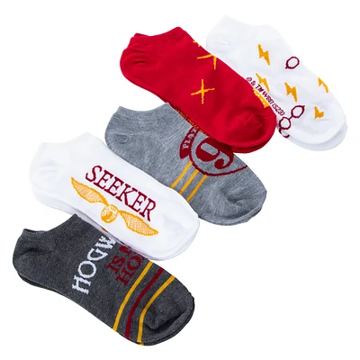 Ladies Harry Potter™ No-Show Socks 5-Pack