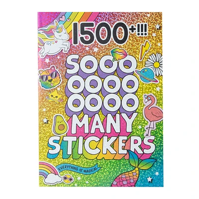 Sticker Book With Over 1500 Stickers