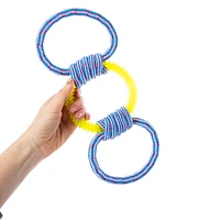 3-Ring Rope Tug Dog Toy