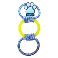 3-Ring Rope Tug Dog Toy