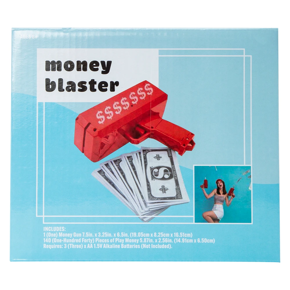 Money Blaster With Play Money