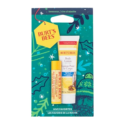 Burt's Bees® Hive Favorites Body Lotion & Lip Balm Set