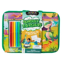 Roarsome Dinosaurs Color & Activity Set With Lap-Desk