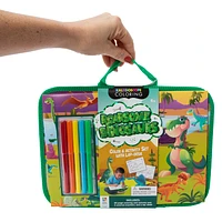 Roarsome Dinosaurs Color & Activity Set With Lap-Desk