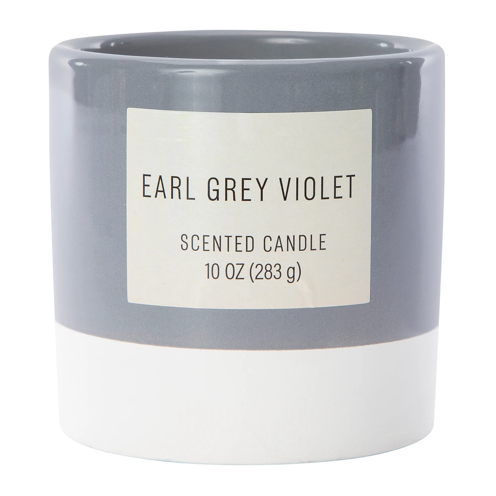 Ceramic Jar Scented Candle 10oz