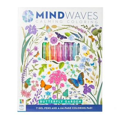 Mind Waves™ Calming Coloring Butterfly Garden Set