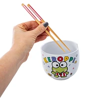 Hello Kitty And Friends® Keroppi™ Bowl With Chopsticks