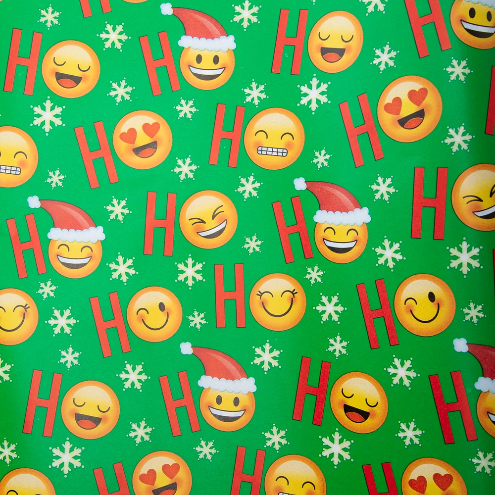 Kids Holiday Gift Wrapping Paper 50 Sq ft