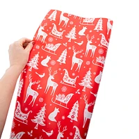 Traditional Christmas Wrapping Paper 50 Sq.ft