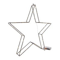 LED hanging star 18in