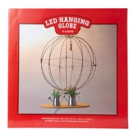 LED Hanging Globe 18in