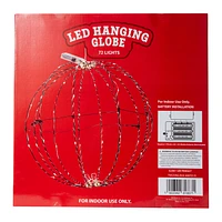 LED Hanging Globe 18in