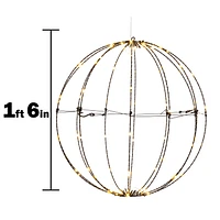 LED Hanging Globe 18in