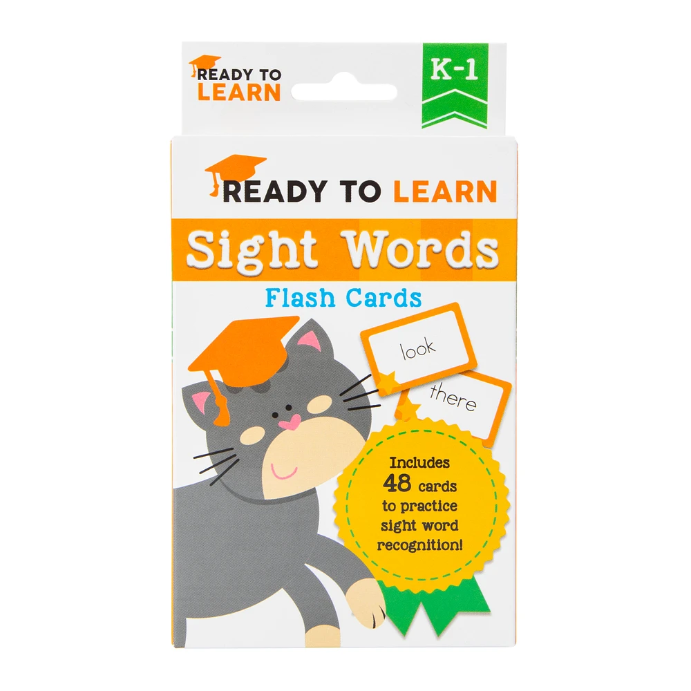 Ready To Learn K-1 Flash Cards Set