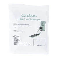 Molded Icon USB-A Wall Charger