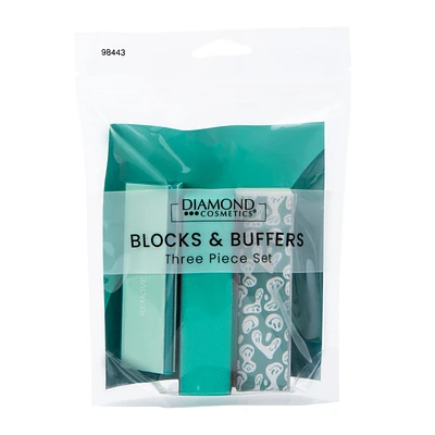 Diamond Cosmetics® Blocks & Buffers Set 3-Piece