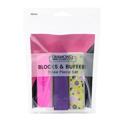 Diamond Cosmetics® Blocks & Buffers Set 3-Piece