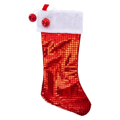 disco christmas stocking