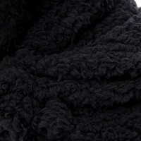 solid color sherpa blanket 50in x 60in