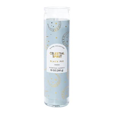 mystical collection scented pillar candle 10oz