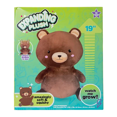 teddy bear expanding plush 19in